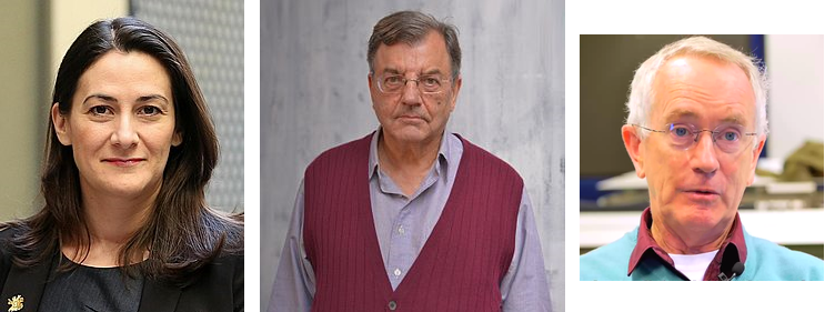 Who else in the MMT universe is worth paying attention to? Part 2 MMT Economists (sort of): Images of Pavlina Tcherneve, Michael Hudson, and Steve Keen