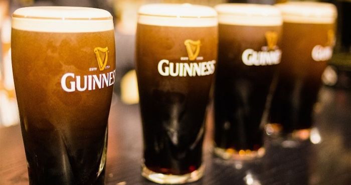 How did Ireland create high economic value and growth? Economic value: Image of pints of Guinness settling