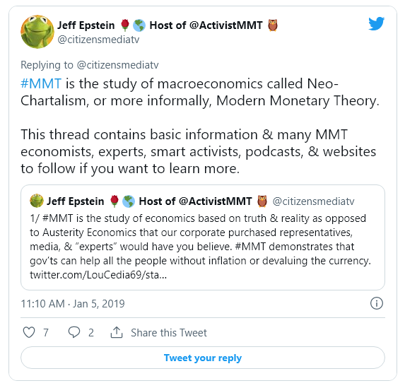 To Understand Modern Money Learn Reserve Accounting jeff epstein tweet 5