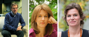 Some MMT economists: Pictures of L Randall Wray, Stephanie Kelton, and Mariana Mazzucato