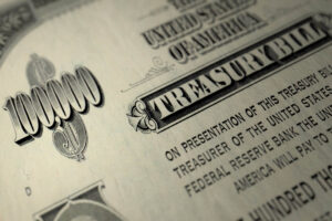 Mint the coin: An image of a treasury bond